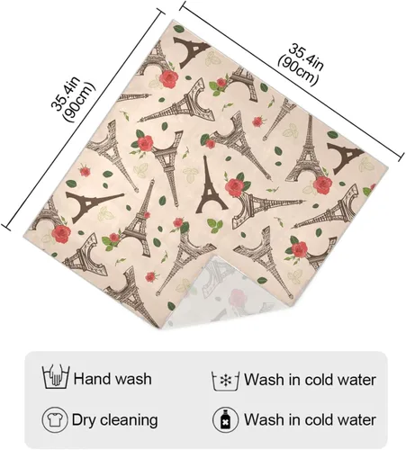 Miniatura 6 de Bufandas de moda para mujer, bufanda cuadrada de 35 x 35 pulgadas
