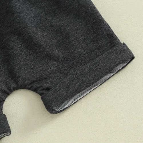Miniatura 35 de Conjunto de camiseta de manga corta para bebé niño y niña, camiseta de manga corta, pantalones cortos casuales, ropa para recién nacidos, 6, 12, 18