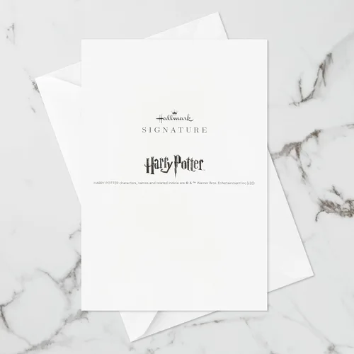 Miniatura 9 de Hallmark Tarjeta desplegable para el día del padre de Harry Potter (Hogwarts, magia y aventura) para papá, marido, hijo, fanático de Harry Potter