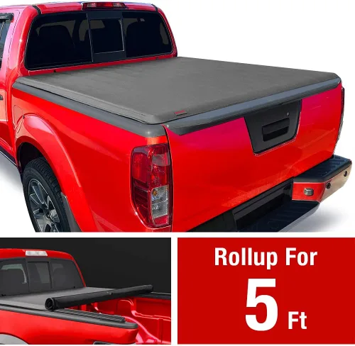 Miniatura 2 de MaxMate - Cubierta enrollable para camioneta, compatible con Nissan Frontier 2005-2019, Suzuki Equator 2009-2014 Cama Fleetside para modelos