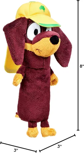 Miniatura 2 de Bluey Friends - Snickers - Juguete de peluche individual de 8 pulgadas, con licencia genuina