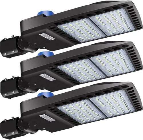 Miniatura 10 de ledmo Luz LED de estacionamiento de 100 W/120 W/150 W, 22500 lm, súper brillante, regulable, para exteriores, con sensor 3 en 1 con fotocélula