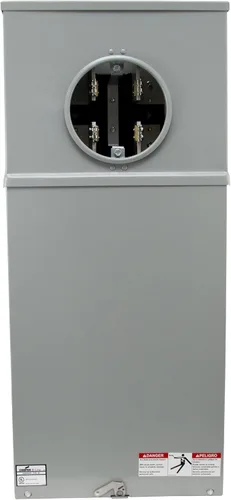 Miniatura 2 de Gabinete de medidor 324 N, 400A, 4 mordazas, 1PH, 3W, UG, derivación MCC, estrecho