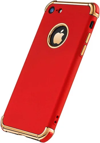 Miniatura 8 de Funda para iPhone 7, iPhone 8, funda ultra fina, flexible, suave, mate, lujosa, 3 en 1, delgada, galvanizada, a prueba de golpes, compatible