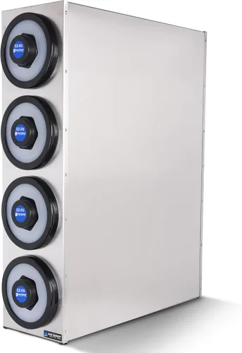 Miniatura 8 de San Jamar Ez-Fit - Armario dispensador de tazas con 2 niveles para restaurantes, comedores y comida rápida, plástico, 17 x 9.75 x 27.75 pulgadas