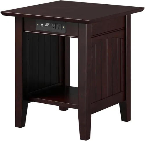 Miniatura 12 de Mesa Atlantic Furniture AH13312 Nantucket, mesa auxiliar, Madera, Driftwood