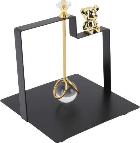 Miniatura 5 de Servilletas de mesa, moderno dispensador de servilletas planas para cocina, cocina, decoración del hogar de la granja (negro)