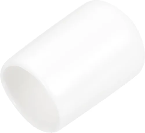Miniatura 85 de uxcell 25 tapas de goma de 0.787 in de vinilo de identificación redonda tapa tapa de rosca de tornillo protectores negro