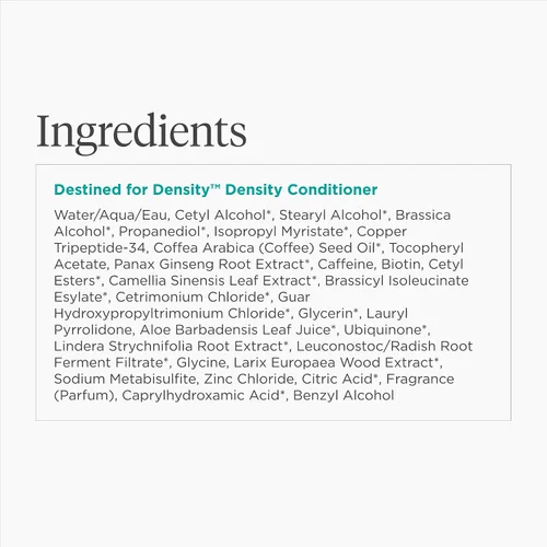 Miniatura 10 de Briogeo Destined for Density Caffeine + Biotin Peptide Density Conditioner Increases Hair Thickness and Volume for Fine or Thinning Hair