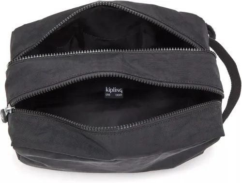 Miniatura 3 de Kipling Neceser Agot para mujer, organizador de viaje ligero, kit de cosméticos de nailon, Negro (Black Noir), Neceser Agot para mujer, organizador