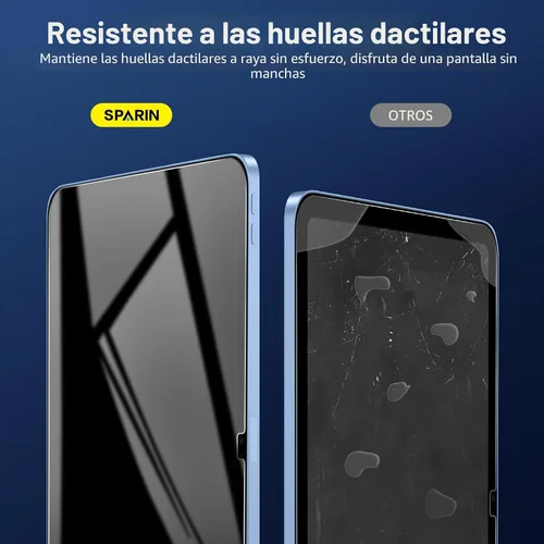 Miniatura 8 de SPARIN Protector de pantalla para iPad A16 2025 de 11ª (11 pulgadas), 10ª generación 2022 (10.9 pulgadas), 2 unidades de vidrio templado para iPad