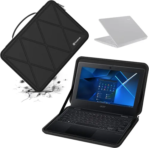 Miniatura 43 de Smatree Funda Protectora EVA Dura Compatible para Acer Aspire 5 A515/3 A315/1 A115 de 15.6 Pulgadas, para Acer Aspire Vero Green-AV15 Funda Serie X