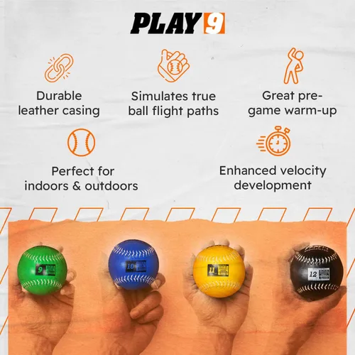 Miniatura 4 de Juega 9 pelotas de softball ponder