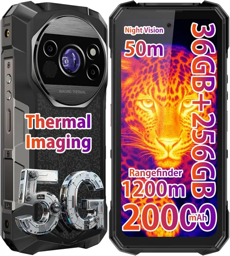 Miniatura 13 de FOSSIBOT F113 5G 20000mAh/33W Teléfono resistente desbloqueado, 36GB+256GB/2TB, MediaTek Dimensity 7050+Android 15 Teléfono para juegos, 6.78