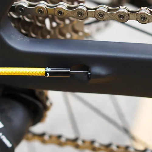 Miniatura 8 de CNC Juego de cables de freno de bicicleta de montaña, carcasa de cable de freno de bicicleta, cubierta trenzada y línea interior de teflón para MTB