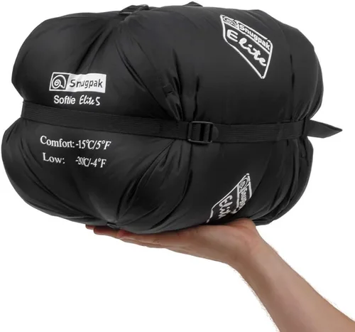 Miniatura 2 de Snugpak Softie Elite 5 WGTE Sleeping Bag – Expandable Side Baffle, –15 °C Comfort, Left or Right Zip Negro
