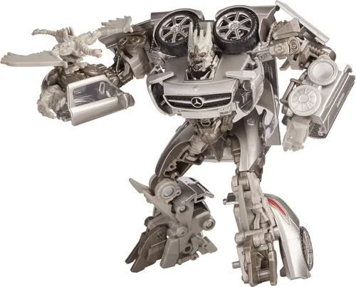 Miniatura 7 de Transformers Toys Serie Studio 51 Clase Deluxe de la película Dark of The Moon Soundwave Figura de acción – Niños a partir de 8 años, 4.5 pulgadas