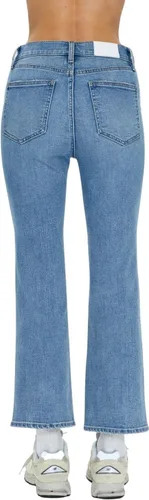 Miniatura 3 de Pantalones de mezclilla recortados Lennon de tiro alto para mujer