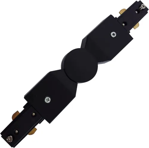 Accesorios de iluminación de riel tipo H, conector ajustable de riel H para riel de pista de 3 cables y 1, conector de riel para sistema de riel H,