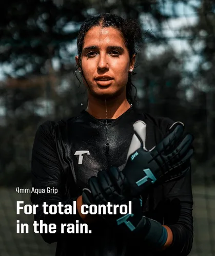 Miniatura 4 de T1TAN Beast Guantes de portero – sin protección para los dedos – Guantes de portero de fútbol para adultos – Guantes profesionales para jóvenes