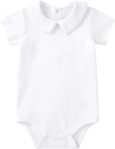 Miniatura 50 de pureborn Mameluco de algodón súper suave para bebés niños y niñas de 0 a 24 meses