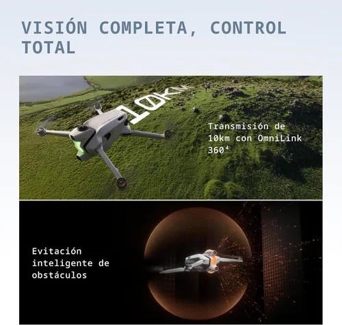 Miniatura 9 de Antigravity Drone A1-360 con plan de cuidado de 1 año, gafas inmersivas, control de movimiento de punto a volar para adultos y principiantes, evitar