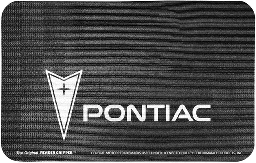 Fender Gripper Funda para guardabarros con logotipo Gm Pontiac | Con licencia oficial de General Motors | Ajuste universal | Tamaño estándar 22 x 34
