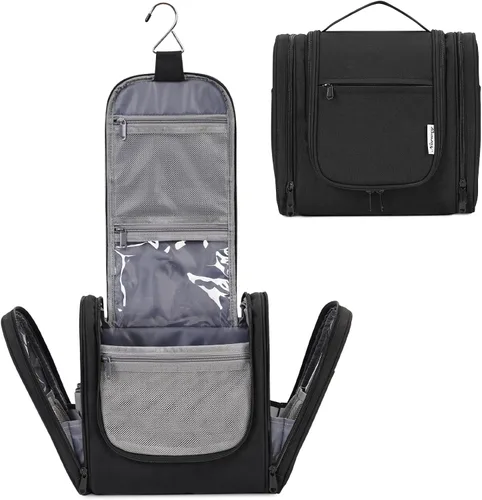 Bolsa de Aseo Colgante Narwey para Mujeres, Organizador de Maquillaje de Viaje, Bolsa de Artículos de Aseo para Cosméticos, Accesorios Esenciales