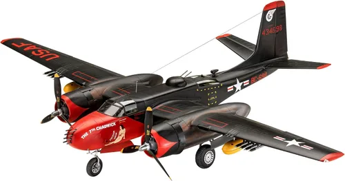 Miniatura 3 de Revell 03823 B-26C Invader 1:48 Kit de modelo de plástico sin construir/sin pintar a escala 1:48