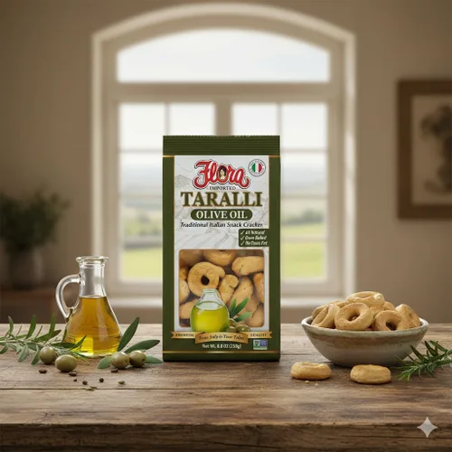 Miniatura 4 de Taralli importado de flora (pimienta negra)