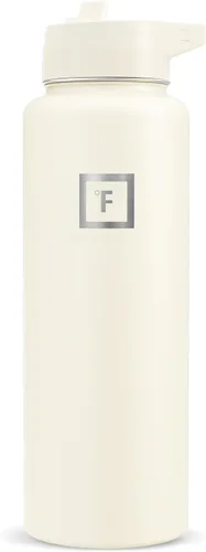 Miniatura 44 de IRON °FLASK Frasco de hidratación para acampar y senderismo con boquilla, botella de agua deportiva de acero inoxidable aislada de boca ancha, Aurora
