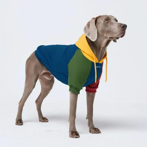 Miniatura 19 de Spark Paws Sudadera con capucha para perro, suéter de primera calidad para perros pequeños, medianos y grandes Trajes cálidos para bulldogs