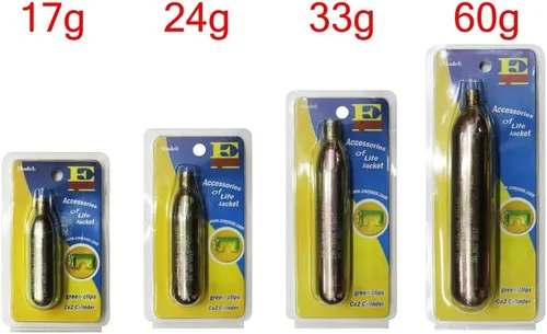 Miniatura 3 de Eyson Cilindro inflable manual del cartucho del kit de recopilación PFD del CO2