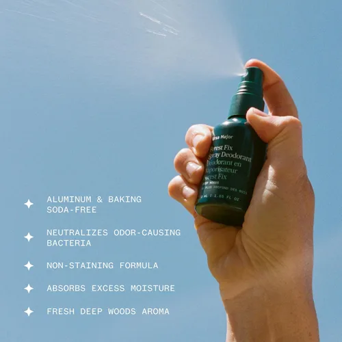 Miniatura 2 de Ursa Major Forest Fix - Desodorante en aerosol, anteriormente conocido como Sublime Sage, sin aluminio y sin soda para hornear, vegano, sin