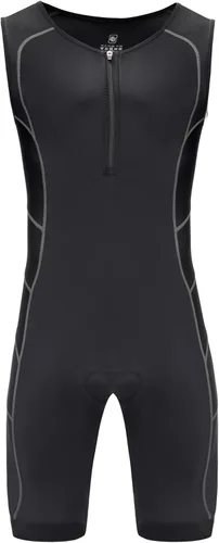 Miniatura 7 de Triathlon Suits Mens One-Piece Sleeveless Trisuits Skin Wet Suit for Running Cycling Swimming