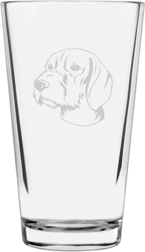 Miniatura 447 de Perro de Presa Canario - Vaso de pinta personalizado con temática de perro grabado multiusos, 16 onzas