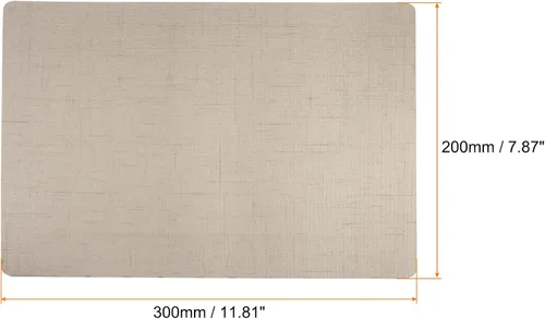 Miniatura 2 de HARFINGTON Parche de reparación de tela, 7.8 x 11.8 pulgadas, lino fino, autoadhesivo para sofá, ropa, cojín, almohada, color beige