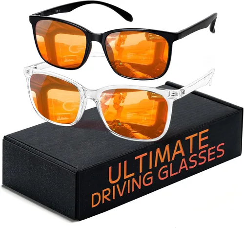 Miniatura 12 de TIJN Lentes de dormir para 99.9% TR90 con bloqueo de luz azul y verde, doble revestimiento AR con lente roja para juegos de computadora que reducen