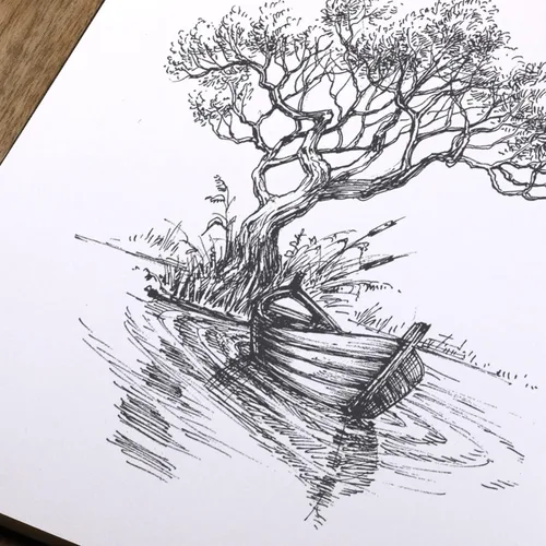 Miniatura 4 de Cuaderno de bocetos de tapa dura, 8.5 x 11 pulgadas, libro de bocetos duradero para adultos profesionales, artistas y aficionados, 68 lb/110 GSM, 58