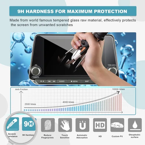 Miniatura 3 de CDEFG 2023 Rogue - Protector de pantalla de 8 pulgadas para 2021-2023 Rogue / Altima 2019-2023 / Sentra 2020-2022 de 8 pulgadas, protector