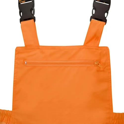 Miniatura 9 de Pioneer Hi Vis Ripstop - Pantalones con peto impermeables para hombre, pantalones reflectantes de seguridad para lluvia