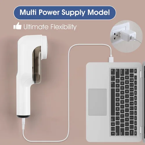Miniatura 4 de Desfuzzer eléctrico para afeitadora de tela, removedor de pelusa recargable con pantalla LED, removedor de píldoras de suéter de 2 velocidades
