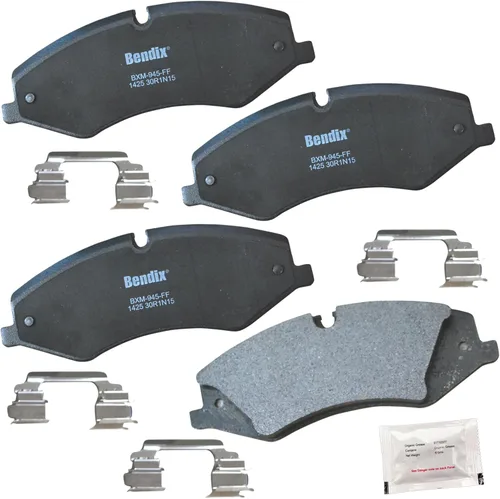 Miniatura 292 de Pastillas de freno delanteras cerámicas Bendix Priority1 CFC2302 para Hyundai Elantra 2021, Sonata 2022-2020, Kia K5 2023-2021
