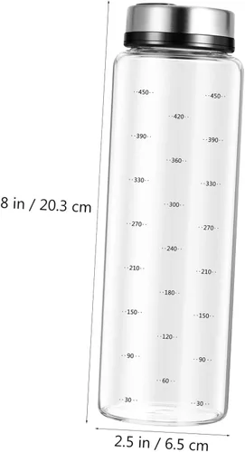 Miniatura 7 de Agitadores de acero inoxidable, tarros de condimentos de doble uso, fáciles de usar y limpiar para cocina y barbacoa (16.9 fl oz)