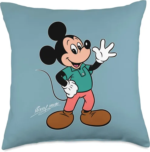Miniatura 4 de Disney Mickey Mouse Retro Character Wave Pose Trip - Almohada a juego