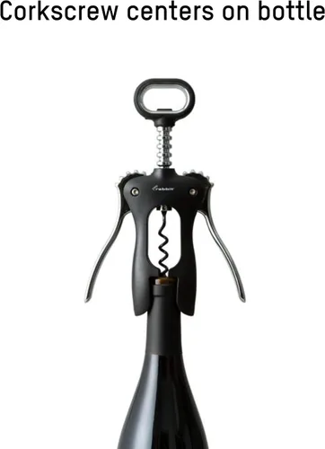 Miniatura 7 de Rabbit Bar Tools Sacacorchos Classic Wing, Plata, 1 EA