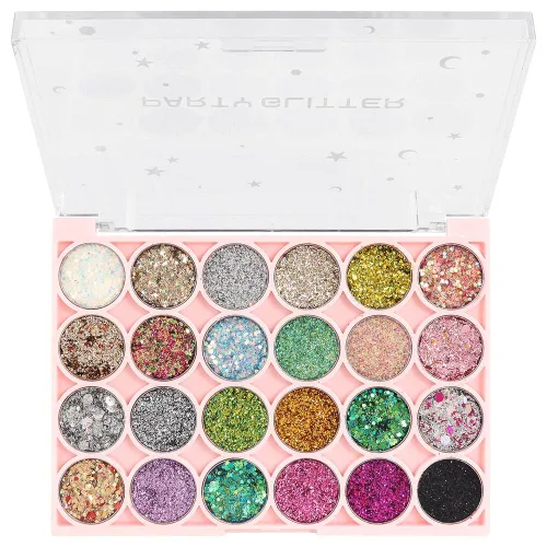 Miniatura 17 de evpct Paleta de maquillaje para sombras de ojos con brillo de camaleón verde bosque, purpurina metálica, efecto duocromático, multicromático