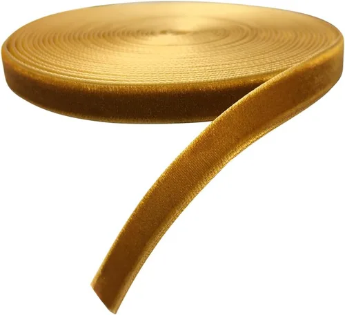 Miniatura 65 de Chenkou Craft 5 yardas de cinta de terciopelo para decoración navideña y embalaje artesanal