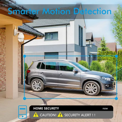 Miniatura 4 de Cámara de seguridad para exteriores, cámara de vigilancia 1080P con control horizontal de 355° y vertical de 90°, ideal para monitoreo de jardín