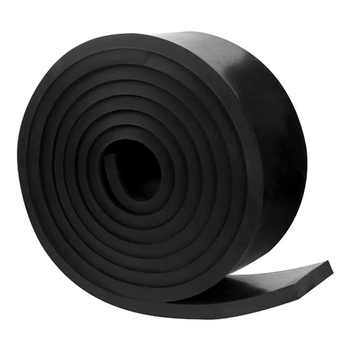 Miniatura 14 de NABOWAN Tira de goma sólida, hojas, rollos de 1/4 pulgadas de grosor x 1 pulgada de ancho x 60 pulgadas de largo, goma de neopreno gruesa, perfecta